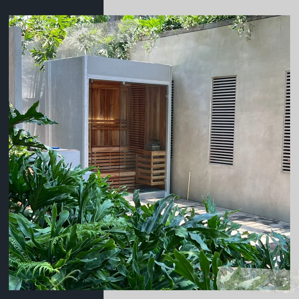 Sauna residencial
