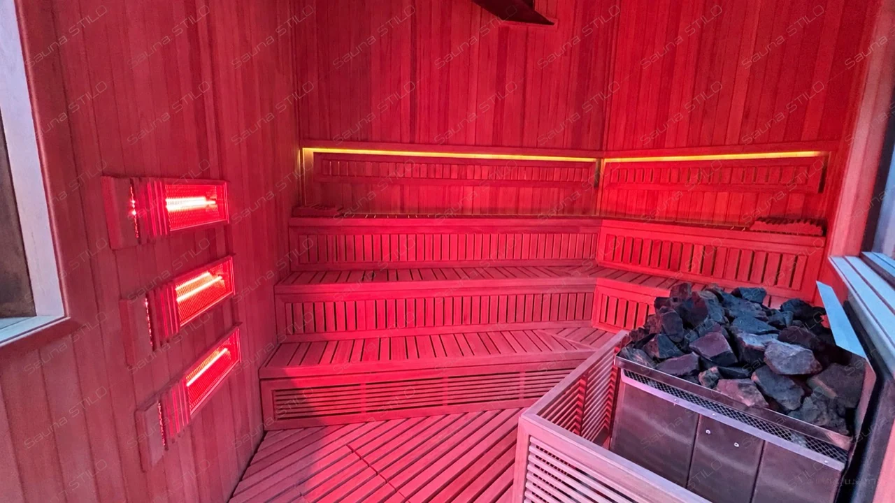 Sauna híbrido de gran altura en Tepoztlán